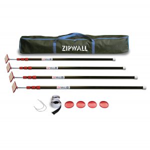 Zip Wall Spring Loaded Poles